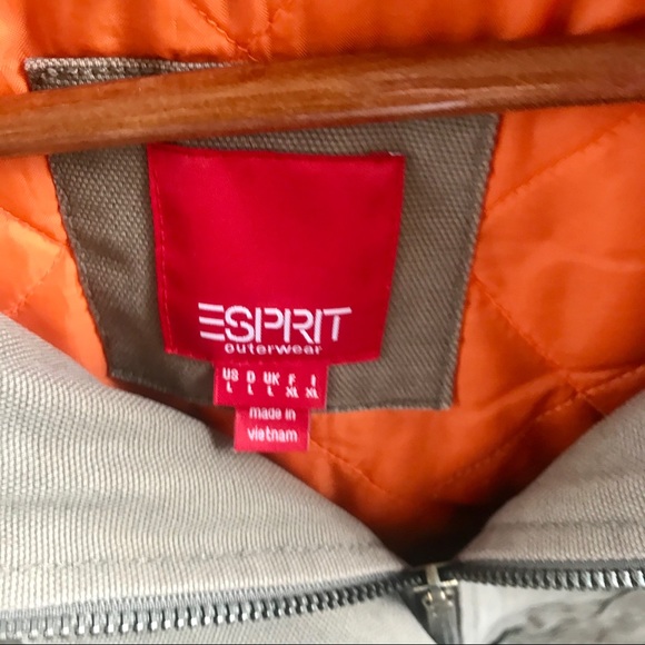 Military inspired ESPRIT winter coat - Picture 5 of 15